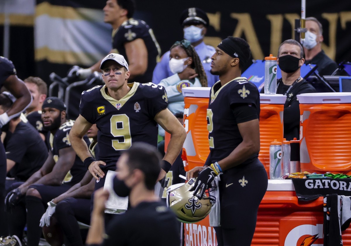 Drew Brees and Jameis Winston